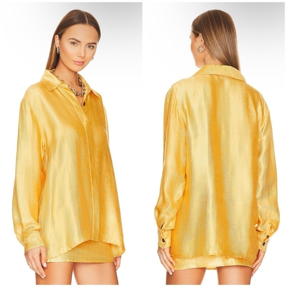 Savannah Morrow Maia Blouse in Sunshine